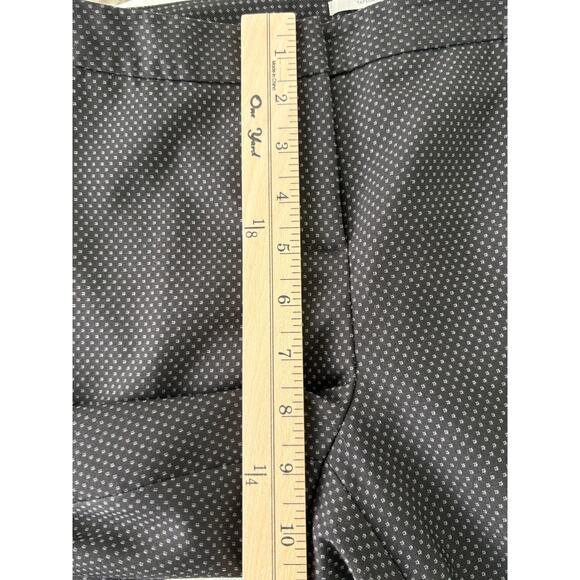 Halogen Black Polka Dot Business Pants Suit Sz 6P/8P Taylor Fit Interview Career - Picture 15 of 16